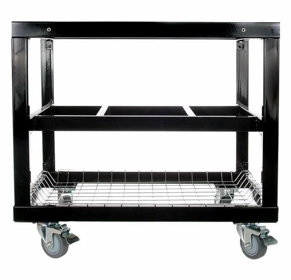 Primo Black Cart Base with Basket for LG 300/XL 400 Oval Series Grills - PG00368