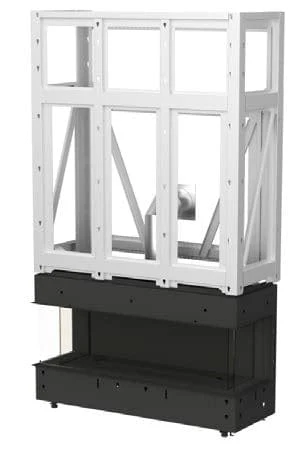 Regency Reflective Black Glass Side pieces - Right & Left (CB40E) - 656-921
