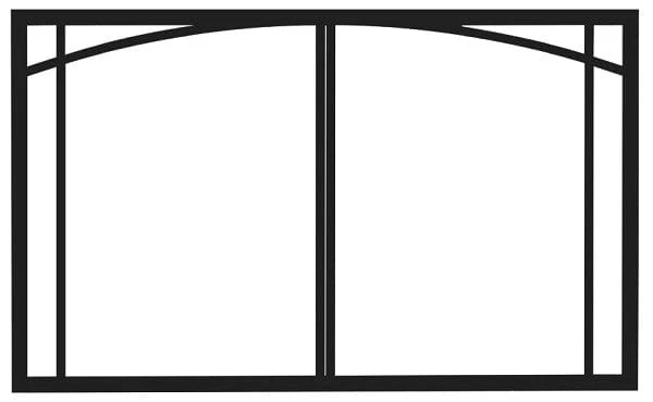Regency Tuscan Sunset Vignette Door Inlay (Panorama P33E) - 439-950