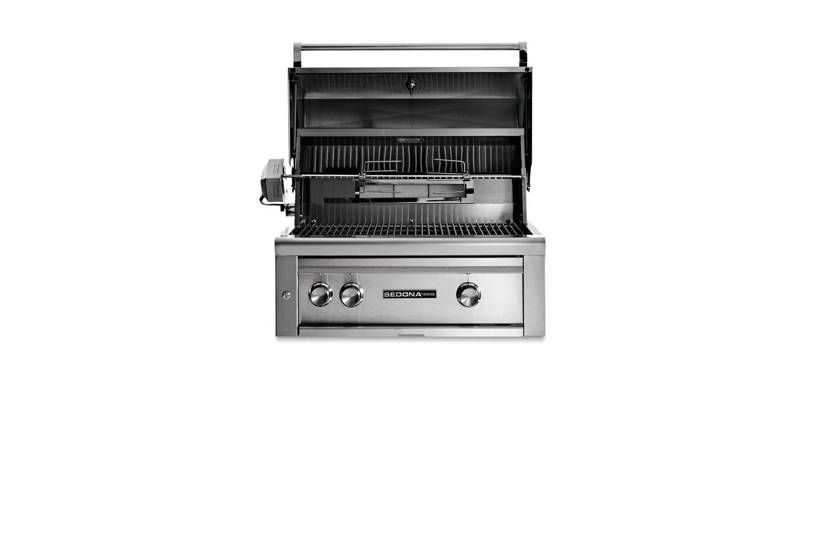 Sedona 30" Built-in Grill w/ Rotisserie, 1 ProSear Infrared & 1 Stainless Steel Burner (L501PSR) - Image 5