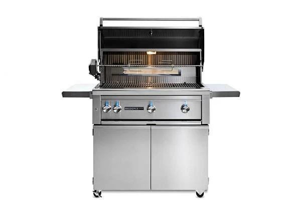 Sedona 36" Freestanding Grill with Rotisserie & 1 ProSear1 Burner & 2 Stainless Steel Burners (L601PSFR) - Image 3