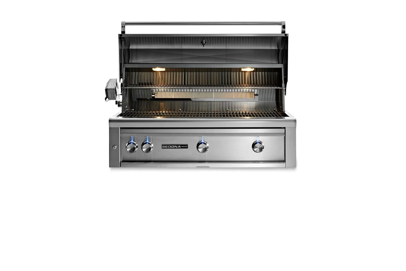 Sedona 42" Built-in Grill w/ Rotisserie, 1 ProSear Infrared & 2 Stainless Steel Burners (L701PSR) - Image 4