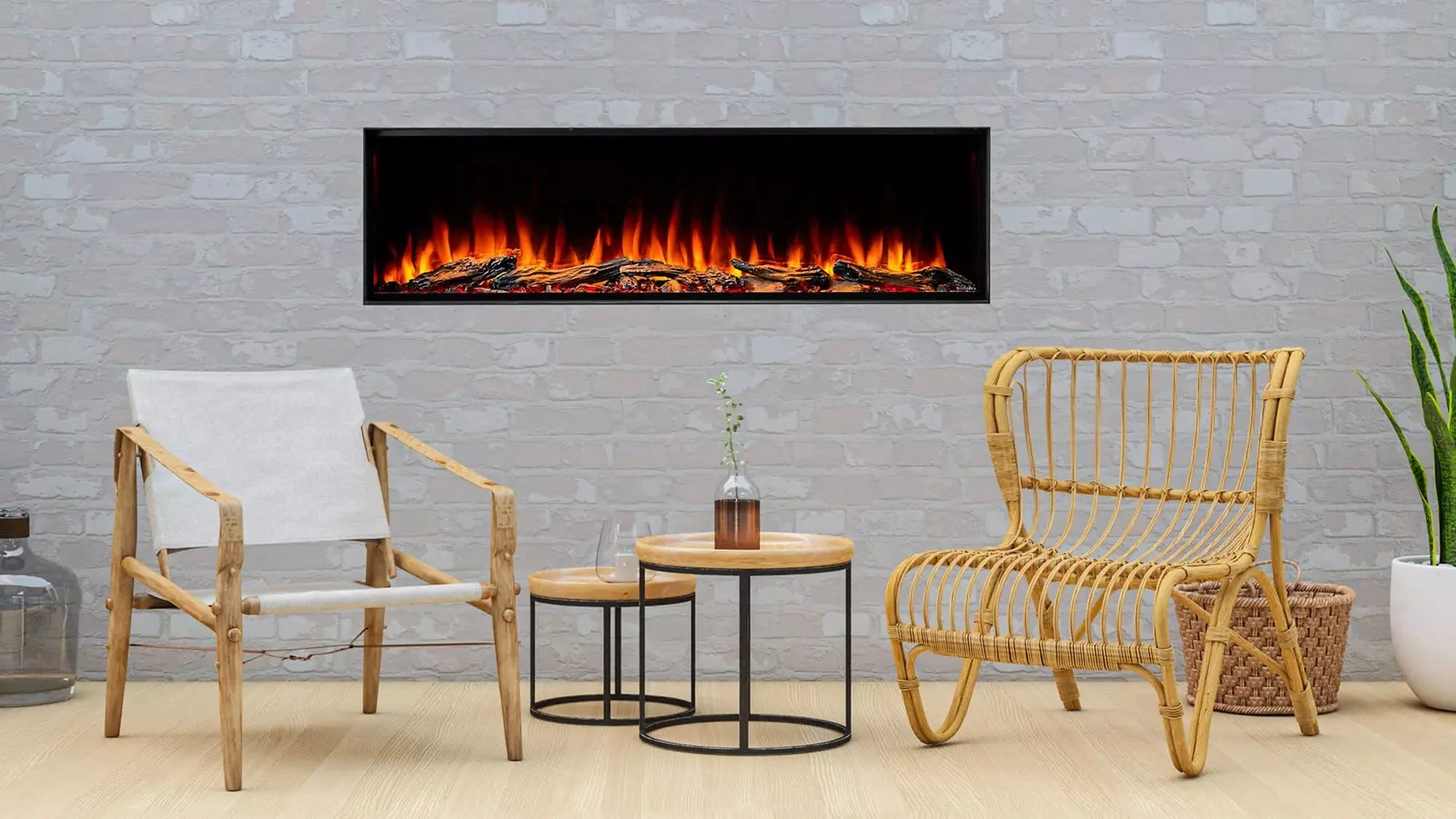 Simplifire Forum 55 Outdoor Electric Fireplace - Image 2