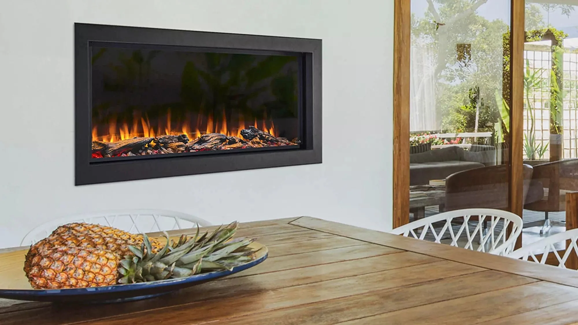 Simplifire Forum 55 Outdoor Electric Fireplace - Image 4