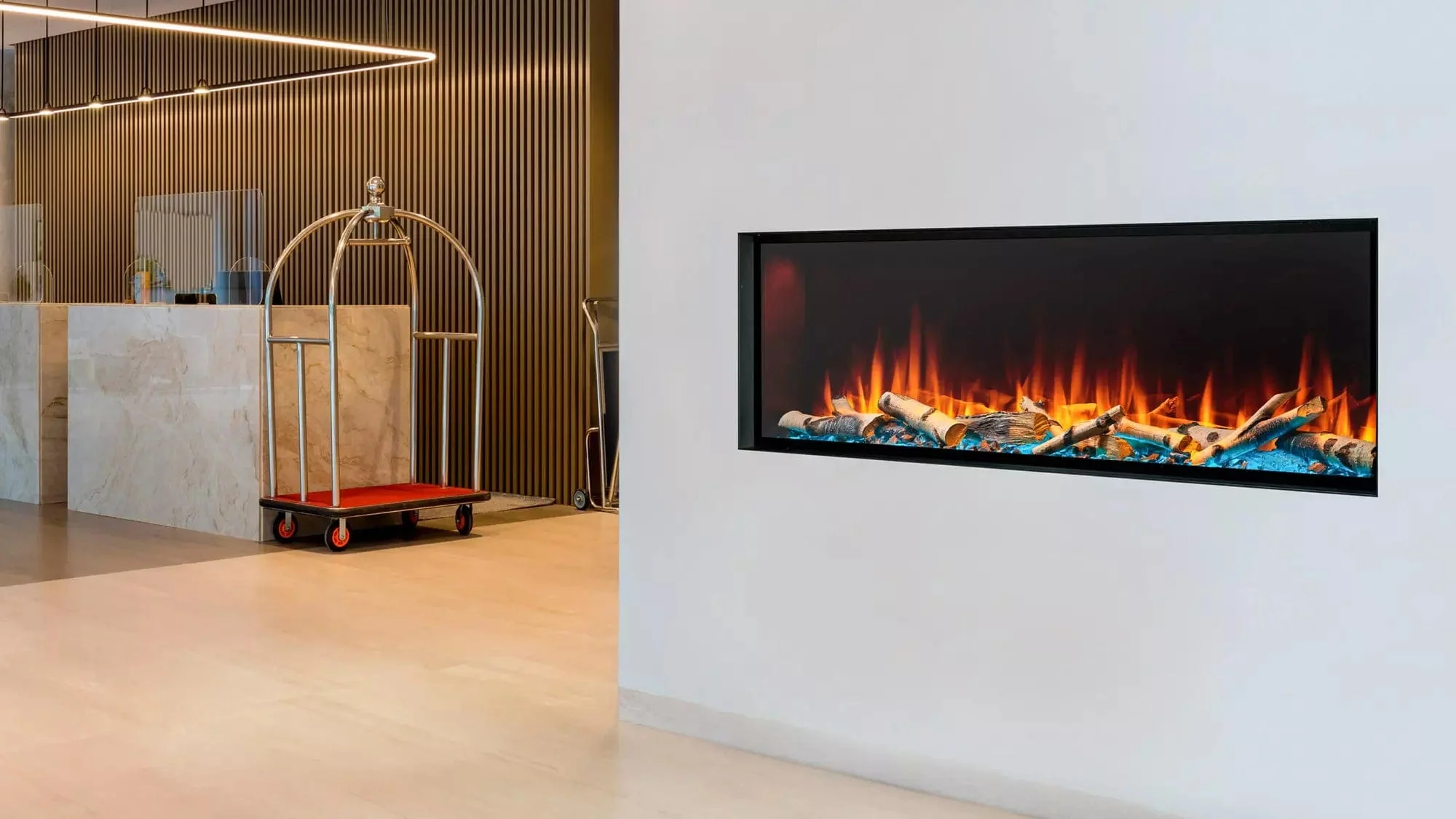 Simplifire Forum 55 Outdoor Electric Fireplace - Image 5