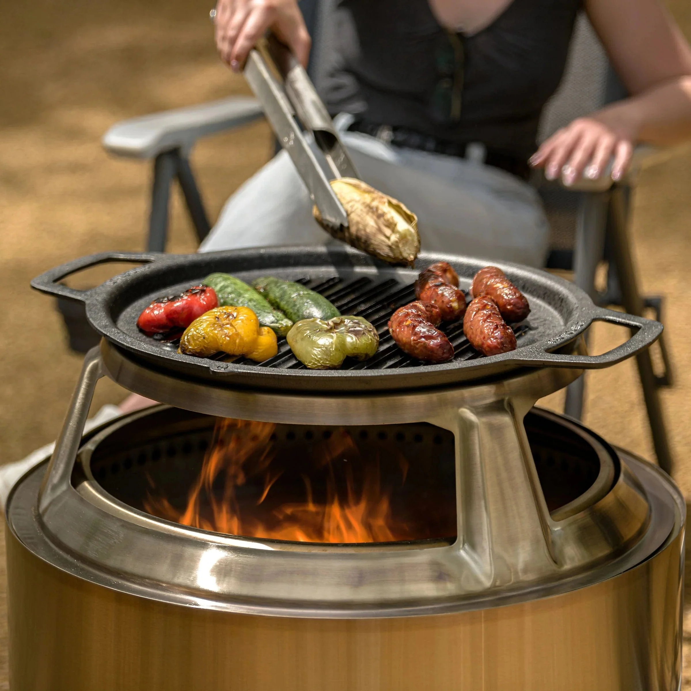 Solo Stove Yukon Cast Iron Grill Top + Hub - SSYUK-27-COOKING-BUNDLE - Image 5