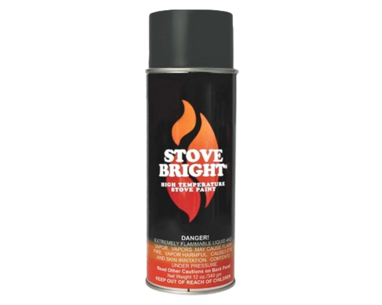 Stovebright High Temperature Paint (Metallic Black) - SB6309