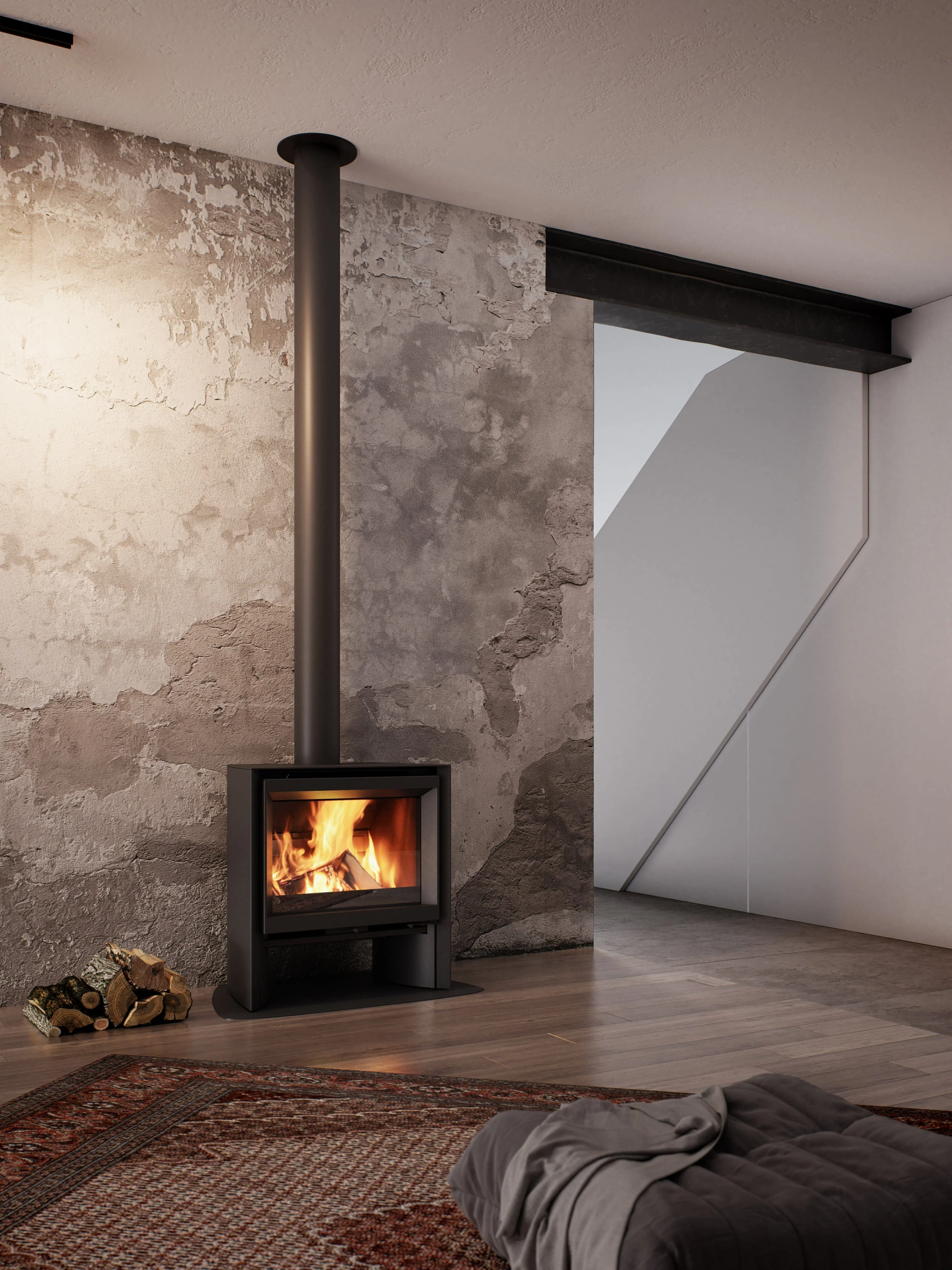 Stûv S6H Wood Burning Stove (76/60) - Image 3