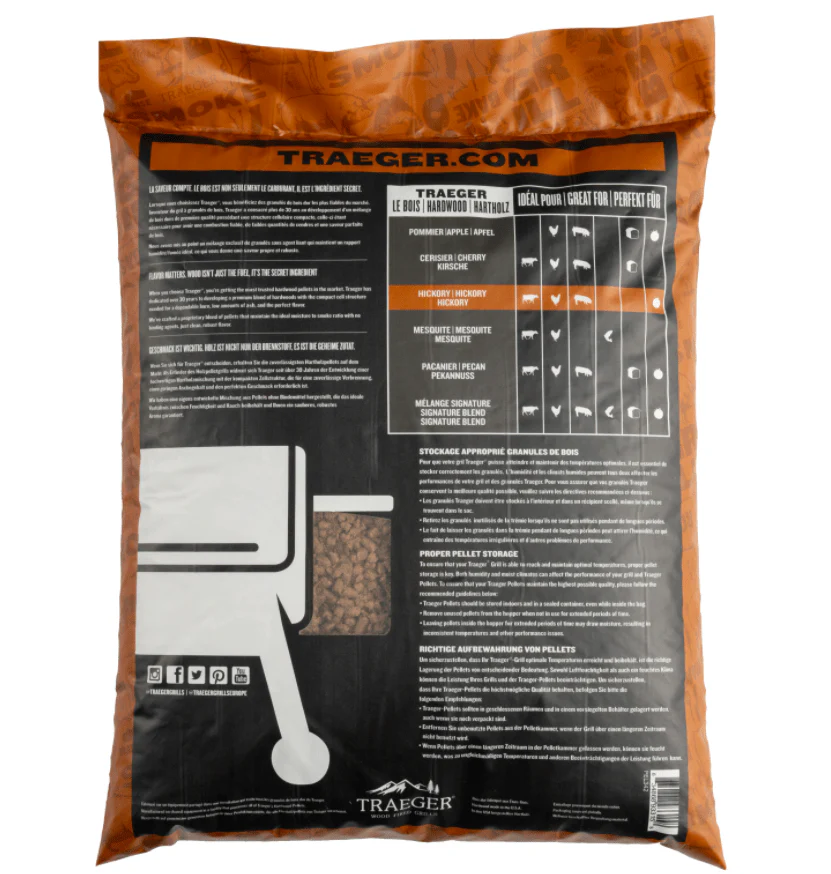 Traeger Hickory Pellets (20 lb.) - PEL342 - Image 2