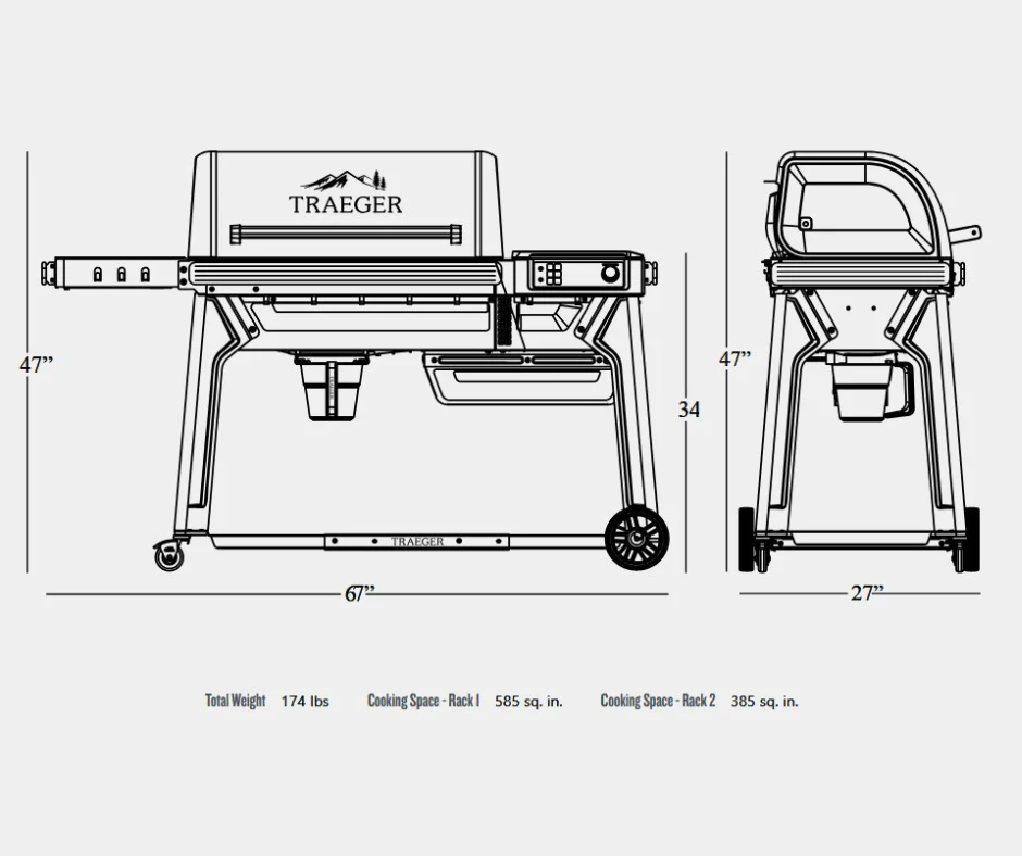 Traeger Woodridge Pro Pellet Grill - TFB97JLHC - Image 9