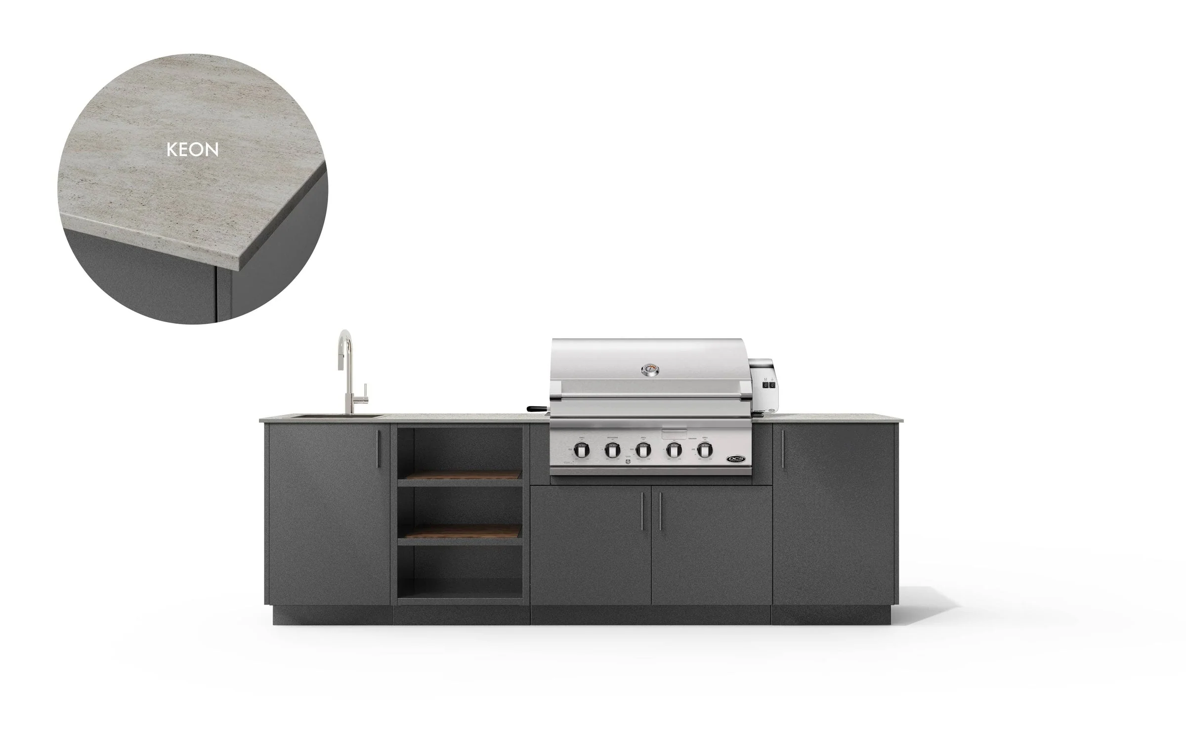 Urban Bonfire Meadow 36 Outdoor Kitchen - Image 2