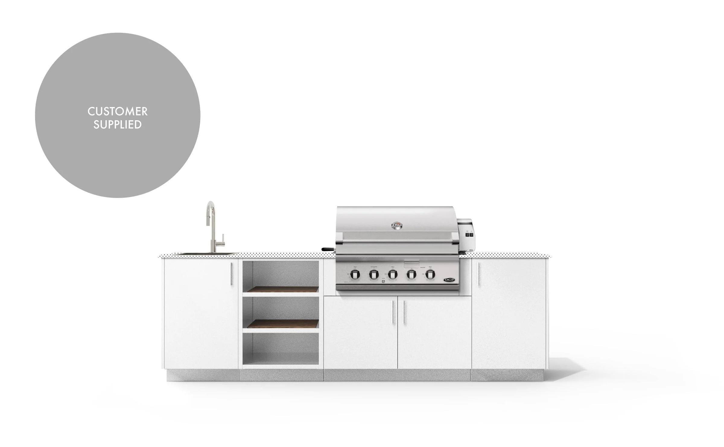 Urban Bonfire Meadow 36 Outdoor Kitchen - Image 6