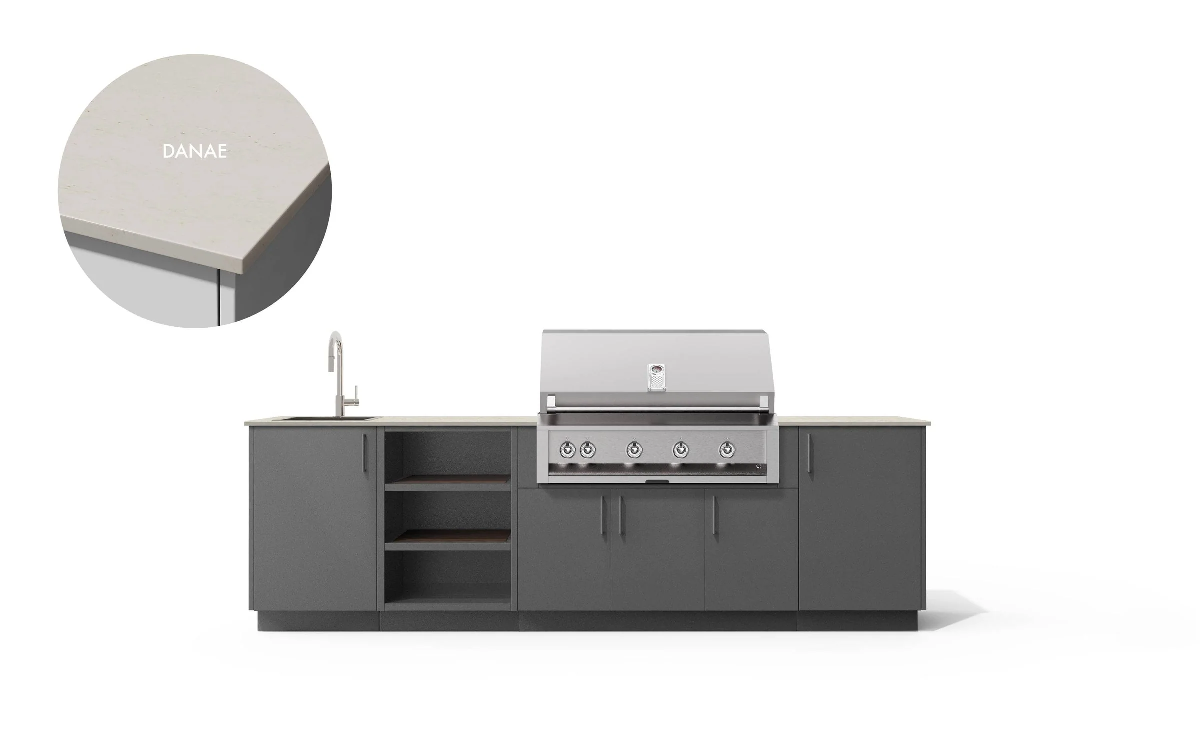 Urban Bonfire Meadow 42 Outdoor Kitchen - Image 10