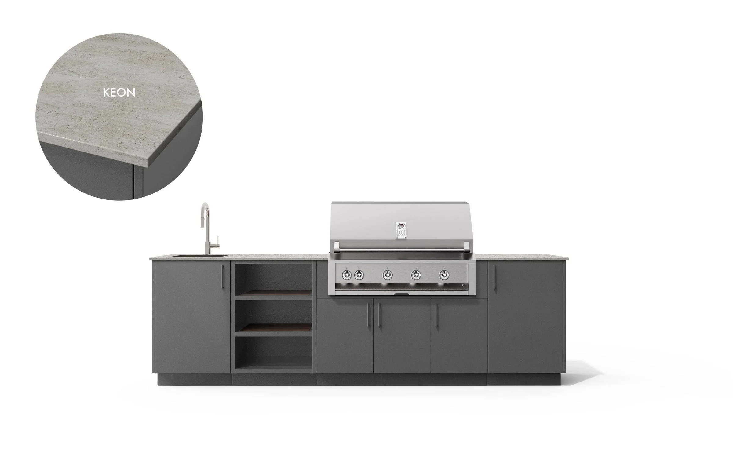 Urban Bonfire Meadow 42 Outdoor Kitchen - Image 2