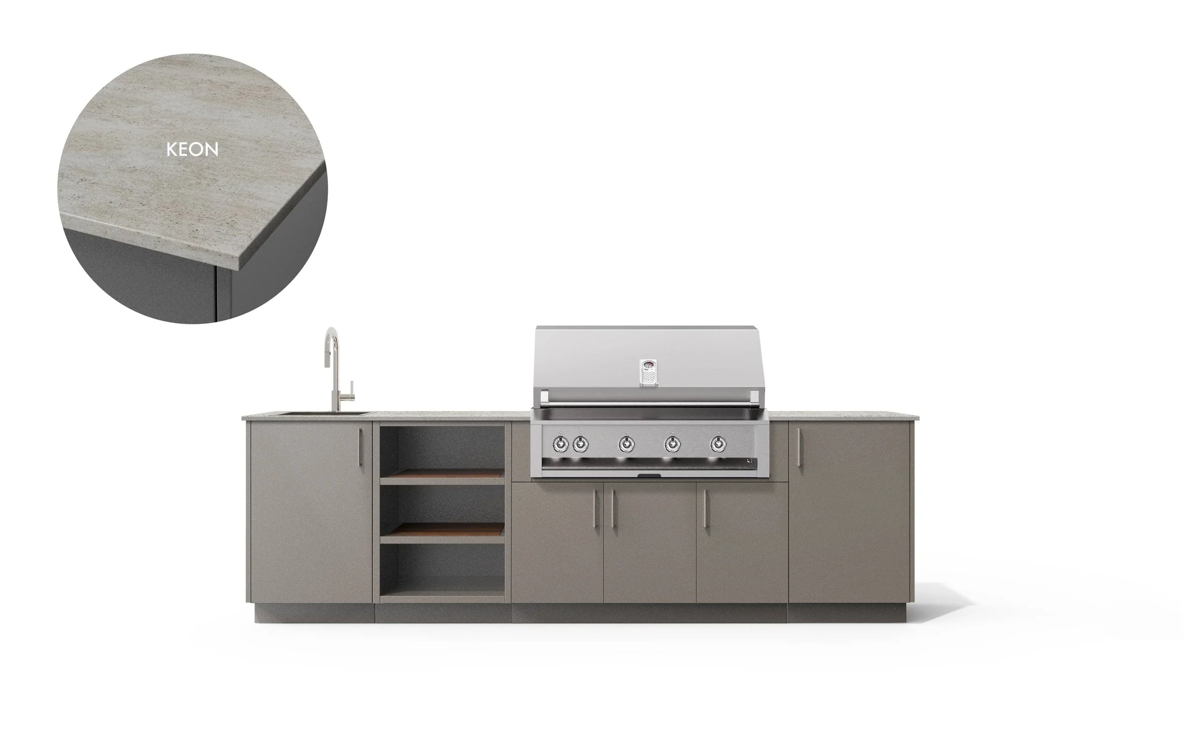 Urban Bonfire Meadow 42 Outdoor Kitchen - Image 8