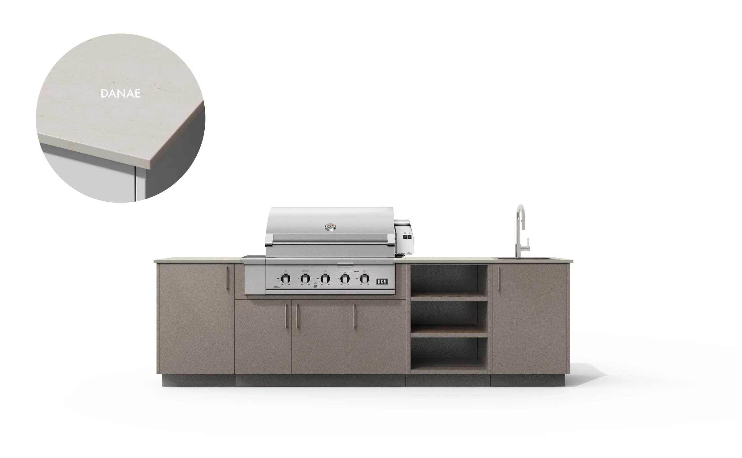 Urban Bonfire Mist 42 Outdoor Kitchen - Image 7
