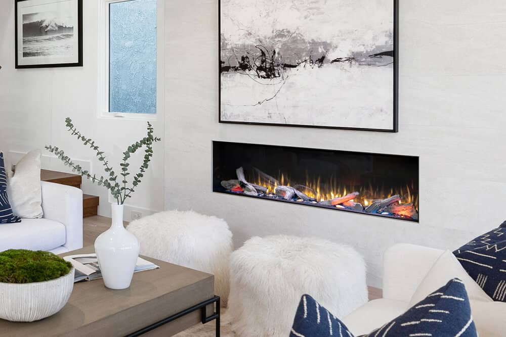 Valor LEX4-S 72" Electric Fireplace - Image 4