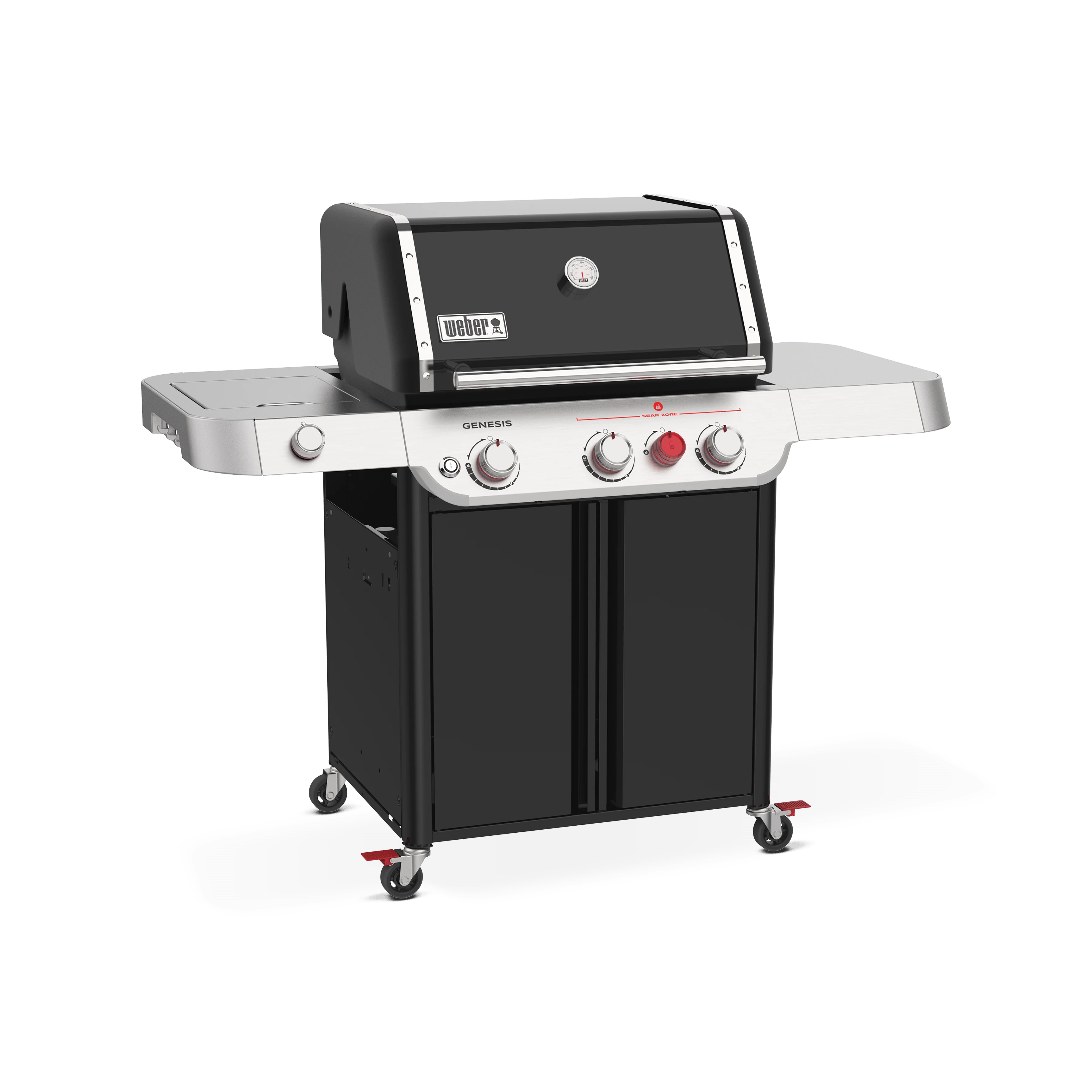 Weber Genesis E-335C Gas Grill (Black) - Image 3