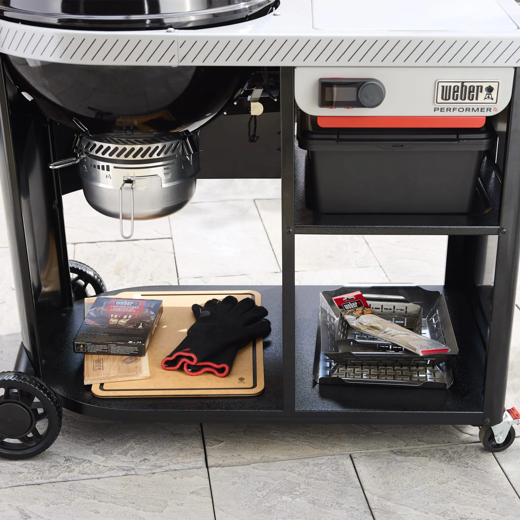 Weber Performer 22" Premium Smart Charcoal Grill - Image 4