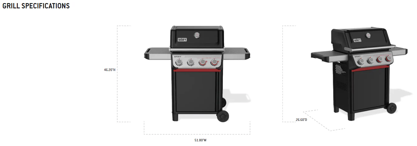 Weber Spirit E-425 Gas Grill - Image 13