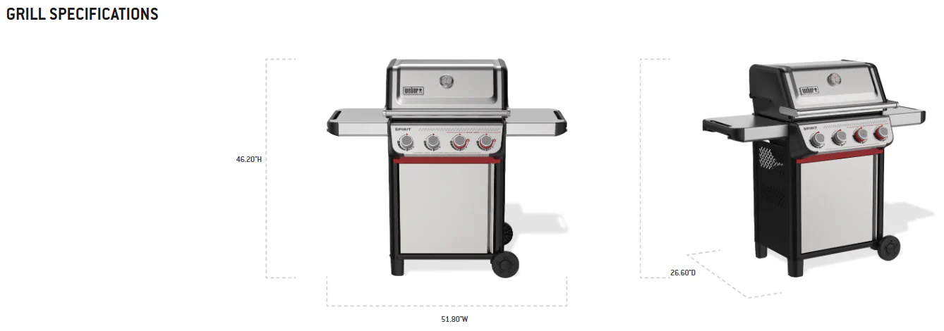 Weber Spirit S-425 Gas Grill - Image 14