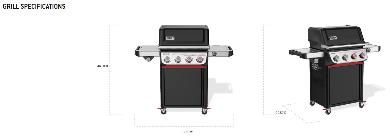 Weber Spirit SP-435 Gas Grill - Image 10