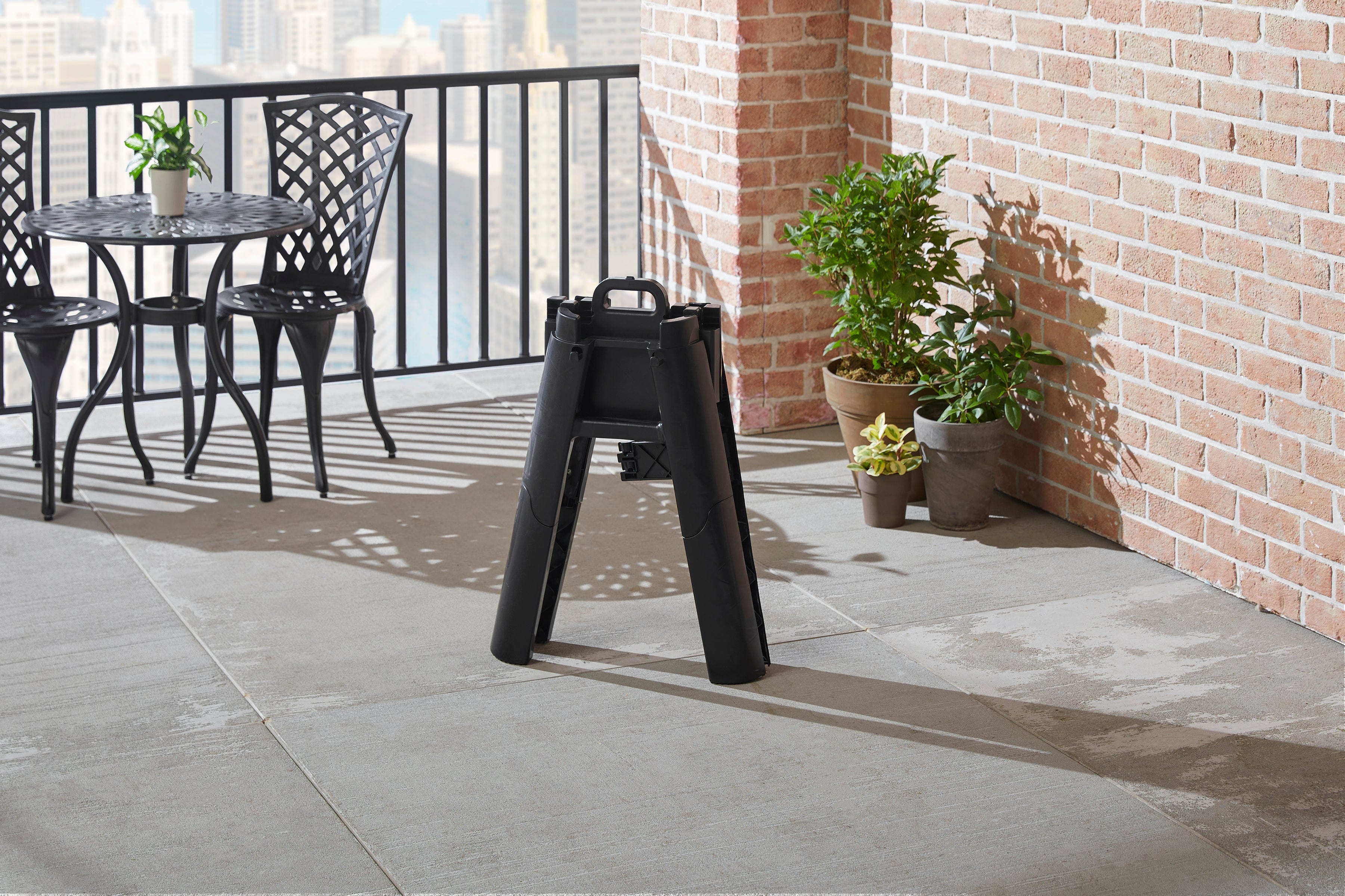 Weber Stand with Side Table (Lumin Compact Electric Grill) - 6618 - Image 8