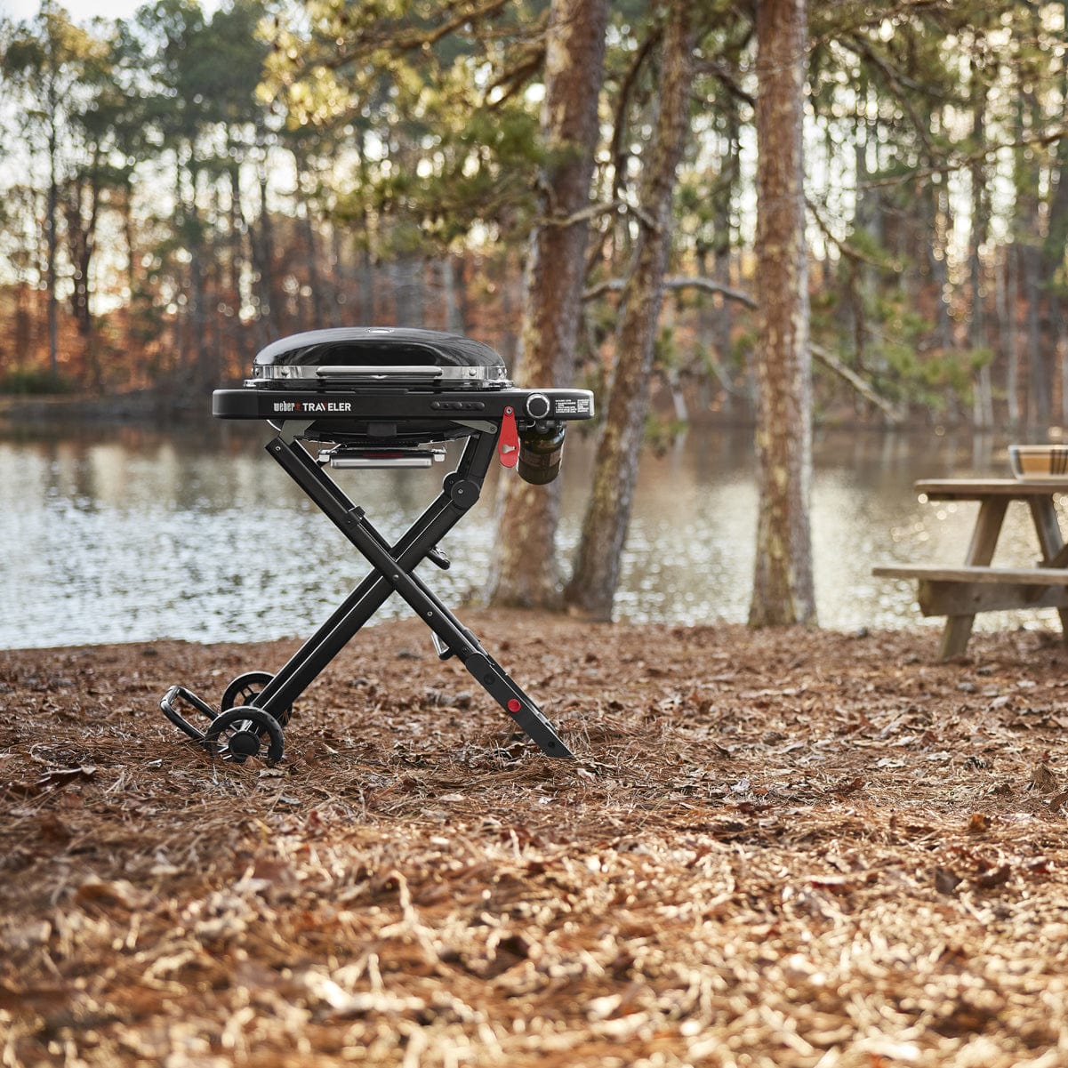 Weber Traveler Compact Portable Gas Grill - Image 8