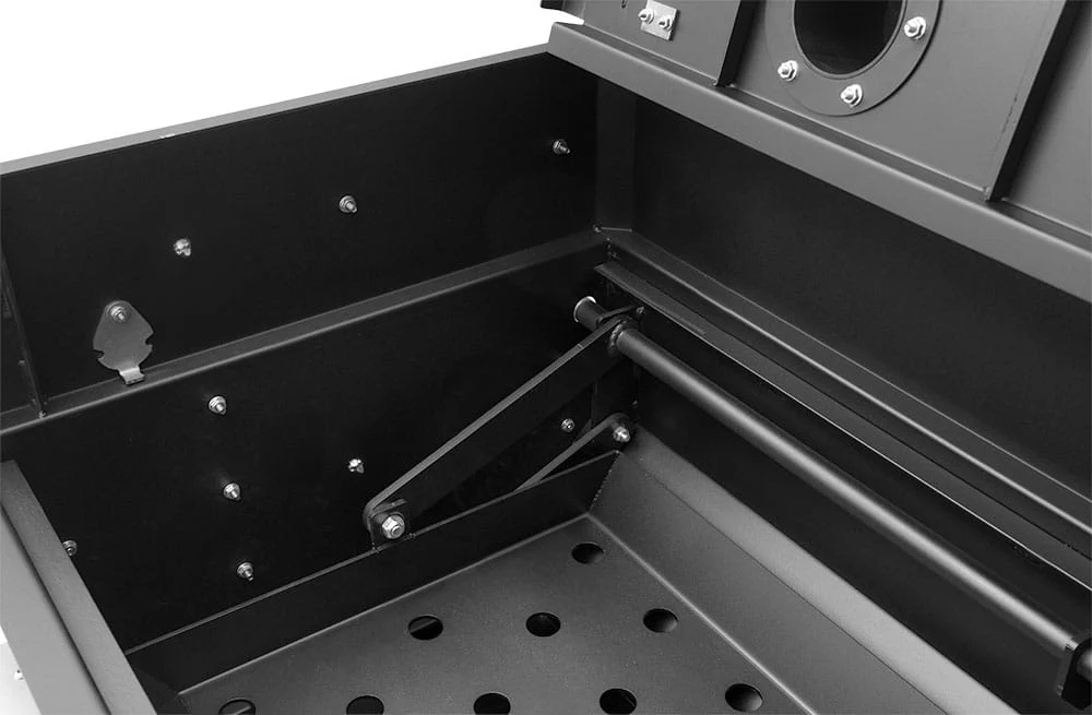 Yoder 24x48 Flat Top Competition Charcoal Grill (Dual Smoke Stack) - Image 10