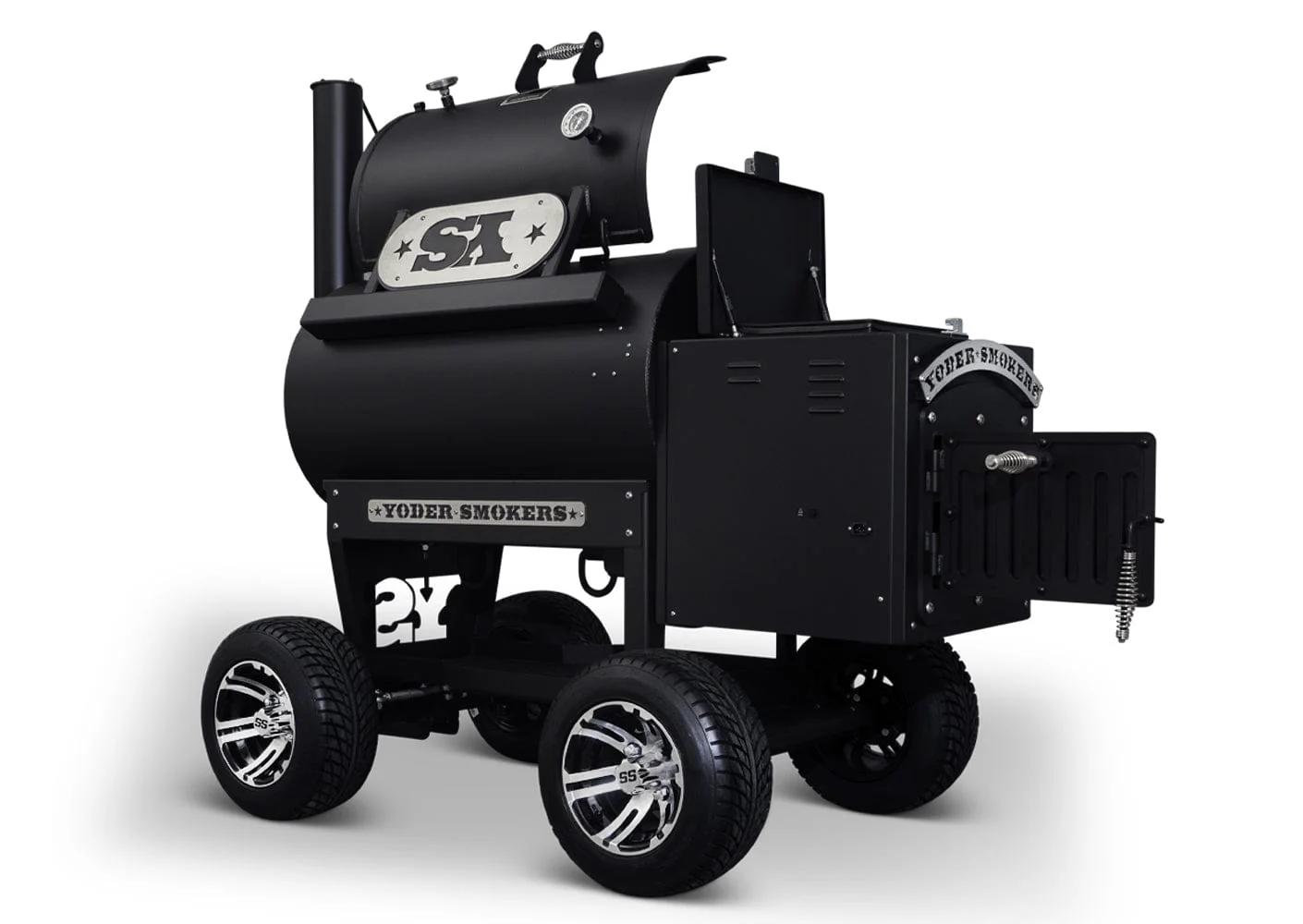 Yoder YS1500S Outlander Competition Pellet Grill - Image 12