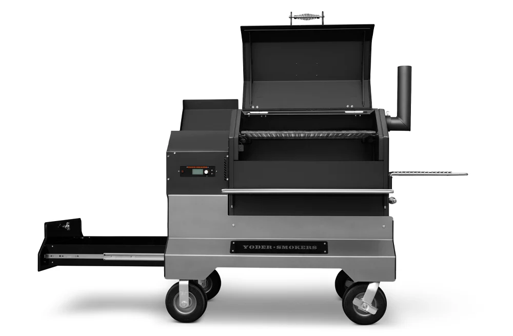 Yoder YS640s Competition Pellet Grill w/ Wire Shelves & Drawer - Image 2