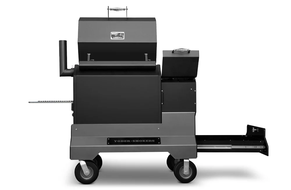 Yoder YS640s Competition Pellet Grill w/ Wire Shelves & Drawer - Image 4