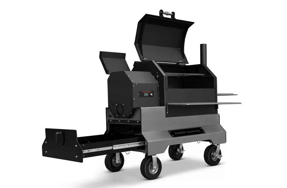 Yoder YS640s Competition Pellet Grill w/ Wire Shelves & Drawer - Image 7